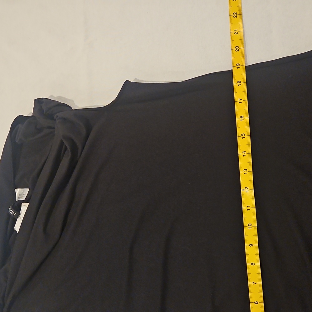 NWT Twist-Detail One-Shoulder Dresd Black Size XXL - Picture 6 of 9